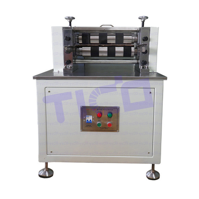 350mm Genişliği Silindrik Hücre Laboratuvar Ekipmanı Elektrot Kesme Makinesi 1.1KW
