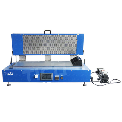 satın al 800 mm ayarlanabilir üst ısıtma vakum film kaplama makinesi AC110V 220V online manufacture