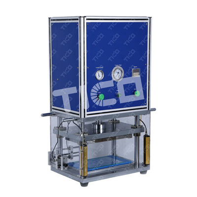 satın al 280mm Genişliği Polymer Pocket Cell Elektrot Yapımı için Yarım Otomatik Die Kesme Makinesi online manufacture