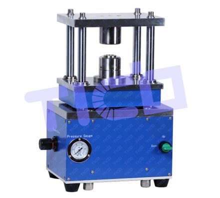 satın al Manual Coin Cell Crimper CR20xx Compact Gas Driven Crimping Machine (Elli para hücresi kırıcı) online manufacture