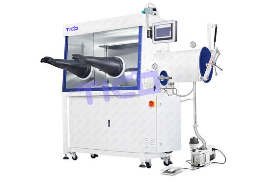 satın al PLC Coin Cell Laboratuvar Ekipmanı fırçalı çalışma istasyonu IOT Eldiven Kutusu online manufacture