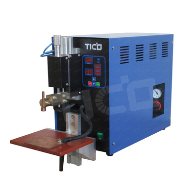 Silindrik hücre araştırması için 10KVA Pnömatik Tek Noktalı Kaynak Makinesi