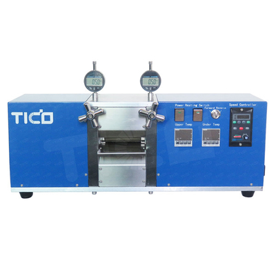 720W Pouch Cell Laboratuvar Ekipmanı Elektrot Sıcak Yuvarlama Baskı Makinesi HRC62